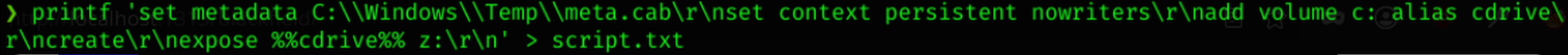 script.txt creation